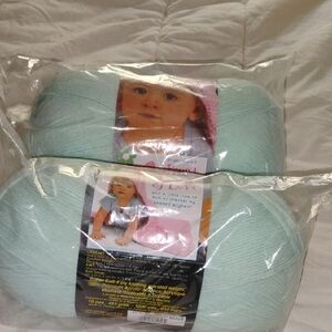 Soft Baby Yarn in Light Blue